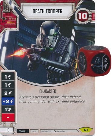Death Trooper 1 Rare Includes Premium Die Death Trooper 1 Rare Includes Premium Die