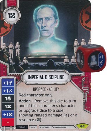 Imperial Discipline 6 Rare Includes Premium Die Star Wars Destiny Spirit of Rebellion Singles Imperial Discipline 6 Rare Includes Premium Die Star Wars Destiny Spirit of Rebellion Singles