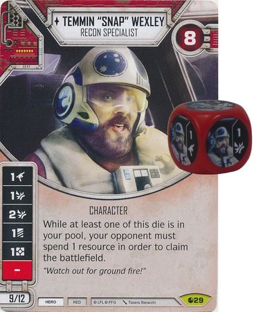 Temmin Snap Wexley Recon Specialist 29 Rare Includes Premium Die Temmin Snap Wexley Recon Specialist 29 Rare Includes Premium Die
