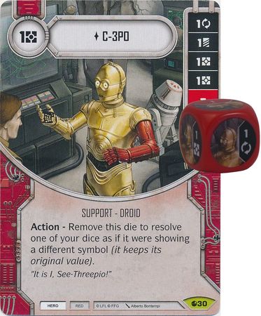 C 3PO 30 Rare Includes Premium Die C 3PO 30 Rare Includes Premium Die