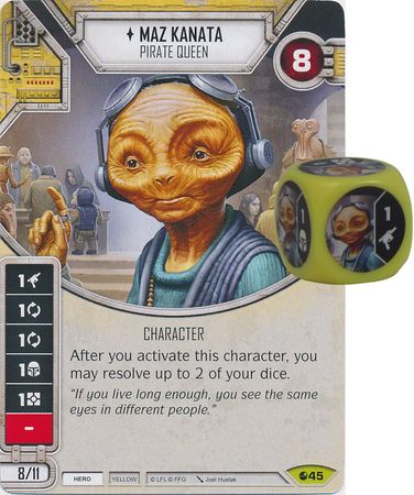 Maz Kanata Pirate Queen 45 Rare Includes Premium Die Star Wars Destiny Spirit of Rebellion Singles Maz Kanata Pirate Queen 45 Rare Includes Premium Die Star Wars Destiny Spirit of Rebellion Singles