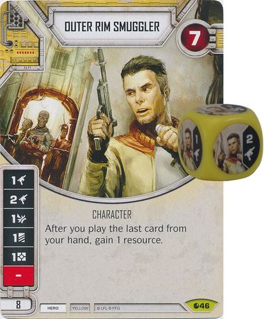 Outer Rim Smuggler 46 Rare Includes Premium Die Outer Rim Smuggler 46 Rare Includes Premium Die