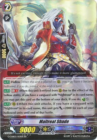 Maltreat Shade G CHB03 013EN Double Rare RR Maltreat Shade G CHB03 013EN Double Rare RR