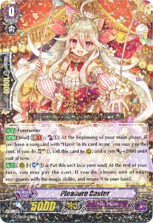 Pleasure Caster G CHB03 022EN Rare R Pleasure Caster G CHB03 022EN Rare R