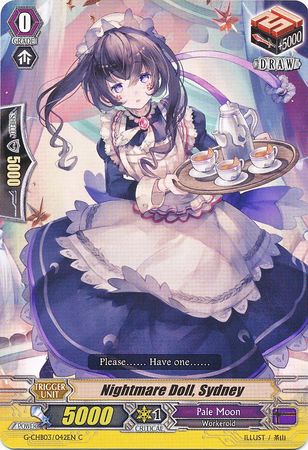 Nightmare Doll Sydney G CHB03 042EN Common C Nightmare Doll Sydney G CHB03 042EN Common C