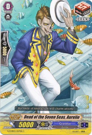 Dead of the Seven Seas Aurelio G CHB03 057EN Common C Dead of the Seven Seas Aurelio G CHB03 057EN Common C