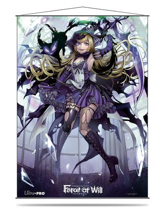 Ultra Pro Force of Will Alice Maiden of Slaughter Wall Scroll UP84744 Ultra Pro Force of Will Alice Maiden of Slaughter Wall Scroll UP84744