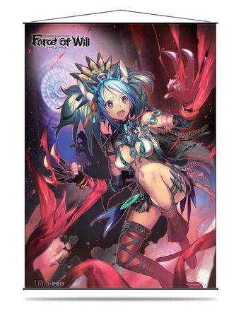 Ultra Pro Force of Will The Beast Queen Pricia Wall Scroll UP84746 Ultra Pro Force of Will The Beast Queen Pricia Wall Scroll UP84746