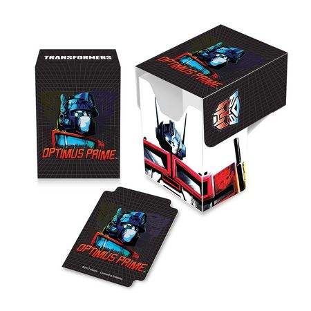 Ultra Pro Transformers Optimus Full View Deck Box UP85072 Ultra Pro Transformers Optimus Full View Deck Box UP85072