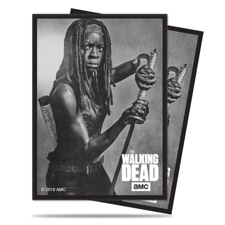 Ultra Pro The Walking Dead Michonne 50ct Standard Sized Sleeves UP85052 Ultra Pro The Walking Dead Michonne 50ct Standard Sized Sleeves UP85052