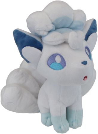 Alolan Vulpix Poke Plush (Standard) | TrollAndToad