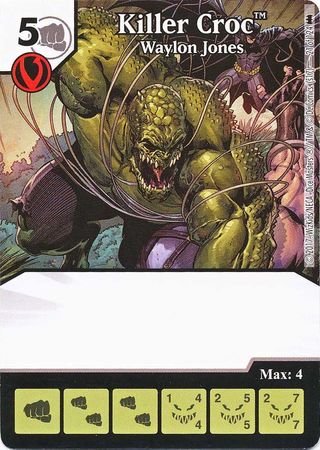 Killer Croc Waylon Jones 21 124 Common DC Dice Masters Batman Singles Killer Croc Waylon Jones 21 124 Common DC Dice Masters Batman Singles