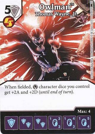 Owlman Thomas Wayne Jr 26 124 Common Owlman Thomas Wayne Jr 26 124 Common