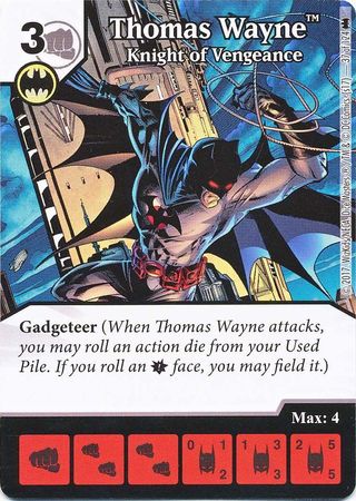 Thomas Wayne Knight of Vengeance 37 124 Common Thomas Wayne Knight of Vengeance 37 124 Common