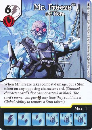 Mr Freeze For Nora 101 124 Rare DC Dice Masters Batman Singles Mr Freeze For Nora 101 124 Rare DC Dice Masters Batman Singles