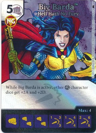 Big Barda Hell Hath No Fury Foil 8 124 Common Big Barda Hell Hath No Fury Foil 8 124 Common