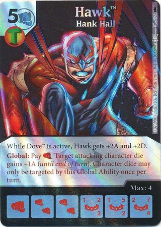 Hawk Hank Hall Foil 16 124 Common Hawk Hank Hall Foil 16 124 Common
