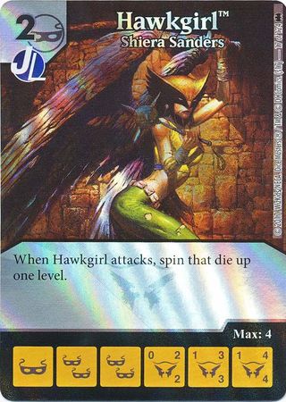 Hawkgirl Shiera Sanders Foil 17 124 Common Hawkgirl Shiera Sanders Foil 17 124 Common