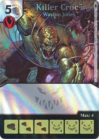 Killer Croc Waylon Jones Foil 21 124 Common Killer Croc Waylon Jones Foil 21 124 Common