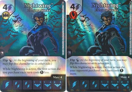Nightwing Escrima Sticks Foil 24 124 Common Nightwing Escrima Sticks Foil 24 124 Common