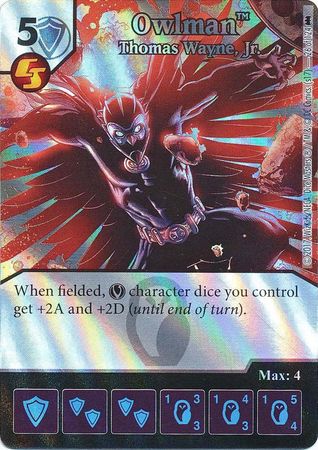 Owlman Thomas Wayne Jr Foil 26 124 Common Owlman Thomas Wayne Jr Foil 26 124 Common