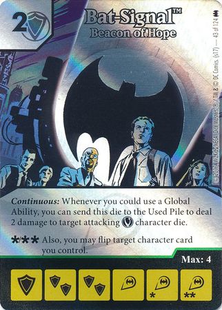 Bat Signal Beacon of Hope Foil 43 124 Uncommon Bat Signal Beacon of Hope Foil 43 124 Uncommon