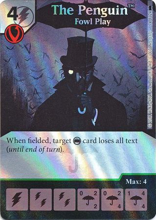 The Penguin Fowl play Foil 74 124 Uncommon The Penguin Fowl play Foil 74 124 Uncommon