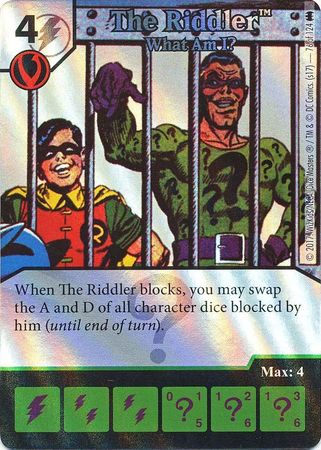 The Riddler What Am I Foil 76 124 Uncommon DC Dice Masters Batman Foil Singles The Riddler What Am I Foil 76 124 Uncommon DC Dice Masters Batman Foil Singles