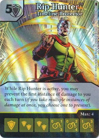 Rip Hunter Timeline Protector Foil 107 124 Rare DC Dice Masters Batman Foil Singles Rip Hunter Timeline Protector Foil 107 124 Rare DC Dice Masters Batman Foil Singles