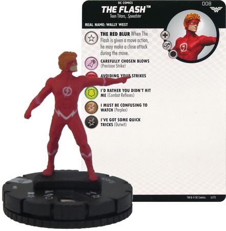 The Flash 008 Mass Market Exclusive Wonder Woman Gravity Feed DC Heroclix The Flash 008 Mass Market Exclusive Wonder Woman Gravity Feed DC Heroclix