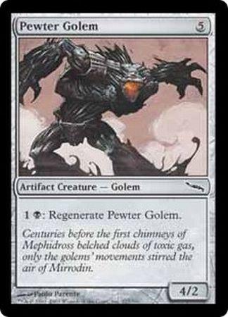 Pewter Golem Mirrodin Singles Pewter Golem Mirrodin Singles