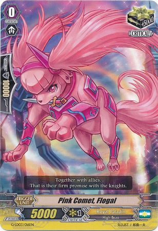 Pink Comet Flogal G LD03 016EN Common C G Legend Deck 3 The Blaster Aichi Sendou Singles Pink Comet Flogal G LD03 016EN Common C G Legend Deck 3 The Blaster Aichi Sendou Singles