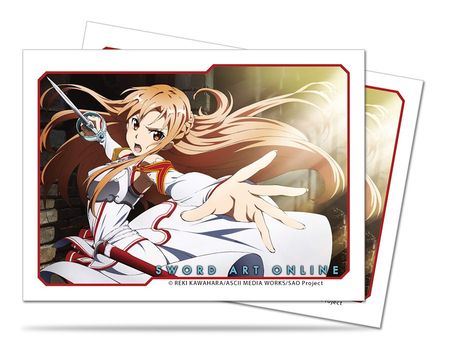 Ultra Pro Sword Art Online Asuna 50ct Standard Sized Sleeves UP84560 Sleeves Ultra Pro Sword Art Online Asuna 50ct Standard Sized Sleeves UP84560 Sleeves