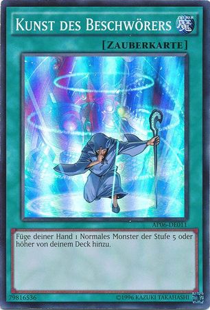 Kunst des Beschworers AP06 DE011 Super Rare Kunst des Beschworers AP06 DE011 Super Rare