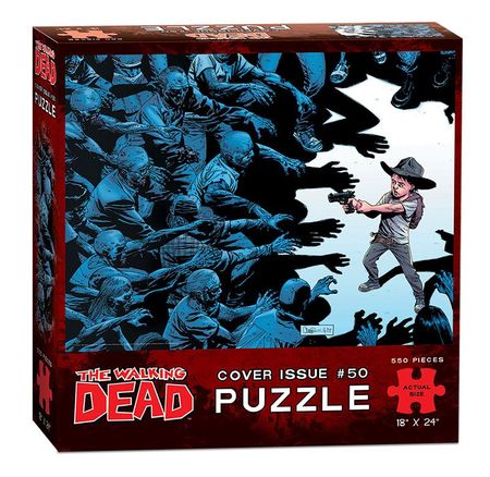 The Walking Dead Issue 50 Cover 550 Piece Puzzle USAopoly Board Games A Z The Walking Dead Issue 50 Cover 550 Piece Puzzle USAopoly Board Games A Z