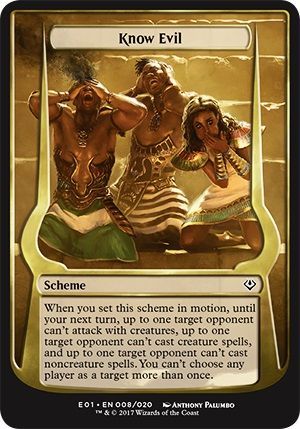 Know Evil Oversized Card Archenemy Nicol Bolas Singles Know Evil Oversized Card Archenemy Nicol Bolas Singles