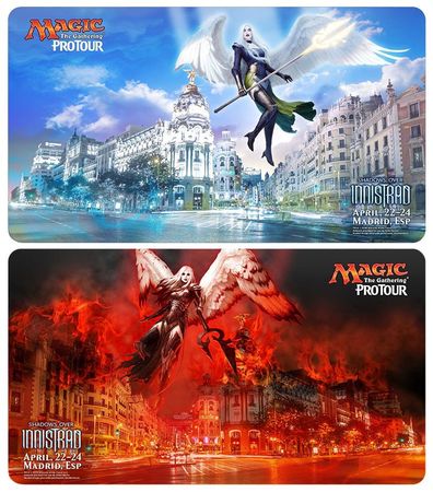 MTG 2016 Pro Tour Madrid Esp SOI Archangel Avacyn Avacyn the Purifier Playmat Playmats MTG 2016 Pro Tour Madrid Esp SOI Archangel Avacyn Avacyn the Purifier Playmat Playmats