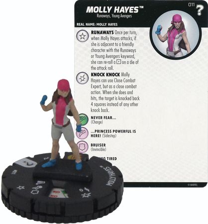 Molly Hayes 011 15th Anniversary What if Marvel Heroclix Molly Hayes 011 15th Anniversary What if Marvel Heroclix