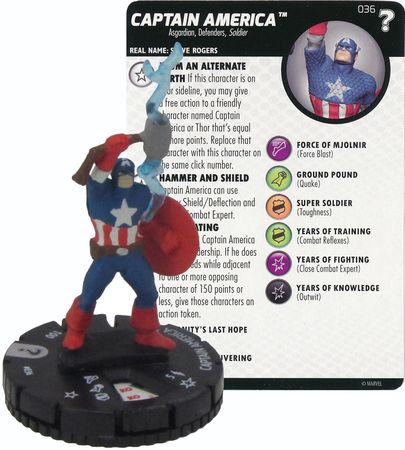 Details about   Marvel Heroclix 15th Anniversary MQS-001-2 M003 Ironman Thor Captain America 