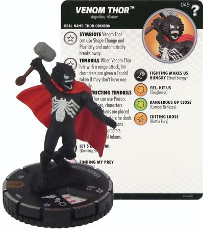 Venom Thor 049 Chase Rare 15th Anniversary What if Marvel Heroclix Marvel 15th Anniversary What if Singles Venom Thor 049 Chase Rare 15th Anniversary What if Marvel Heroclix Marvel 15th Anniversary What if Singles