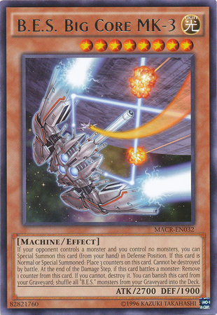 B E S Big Core MK 3 MACR EN032 Rare Unlimited B E S Big Core MK 3 MACR EN032 Rare Unlimited