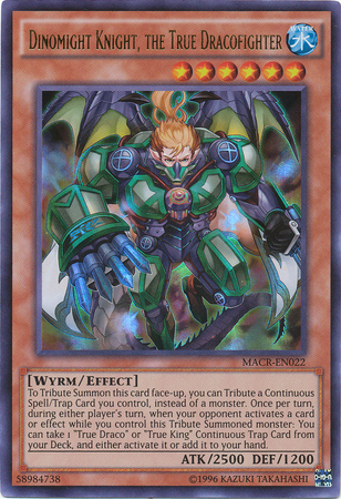 Dinomight Knight the True Dracofighter MACR EN022 Ultra Rare Unlimited Maximum Crisis Unlimited Singles Dinomight Knight the True Dracofighter MACR EN022 Ultra Rare Unlimited Maximum Crisis Unlimited Singles