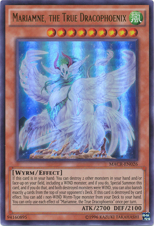 Mariamne the True Dracophoenix MACR EN026 Ultra Rare Unlimited Mariamne the True Dracophoenix MACR EN026 Ultra Rare Unlimited