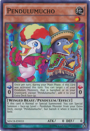 Pendulumucho MACR EN033 Super Rare Unlimited Pendulumucho MACR EN033 Super Rare Unlimited