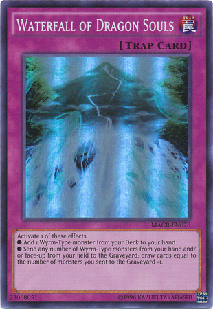 Waterfall of Dragon Souls MACR EN078 Super Rare Unlimited Waterfall of Dragon Souls MACR EN078 Super Rare Unlimited