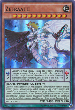 Zefraath MACR EN030 Super Rare Unlimited Zefraath MACR EN030 Super Rare Unlimited