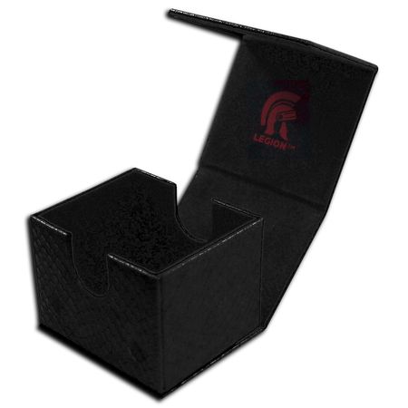 Legion Supplies Black Hoard V2 Dragon Hide Deck Box LGNEDH201 Deck Boxes Gaming Storage Legion Supplies Black Hoard V2 Dragon Hide Deck Box LGNEDH201 Deck Boxes Gaming Storage