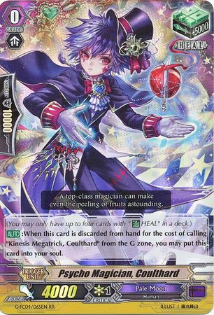 Psycho Magician Coulthard G FC04 065EN Double Rare RR Psycho Magician Coulthard G FC04 065EN Double Rare RR