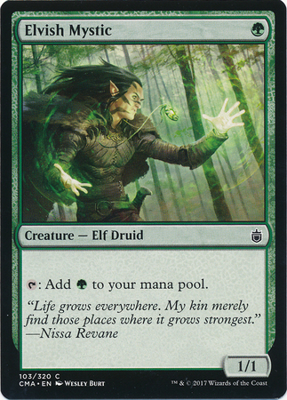 Elvish Mystic 103 320 Commander Anthology Singles Elvish Mystic 103 320 Commander Anthology Singles
