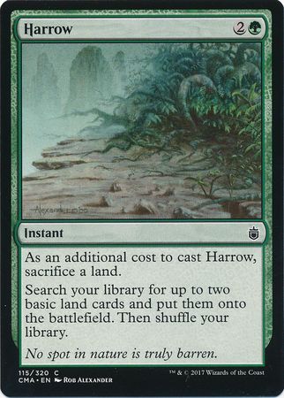 Harrow 115 320 Commander Anthology Singles Harrow 115 320 Commander Anthology Singles